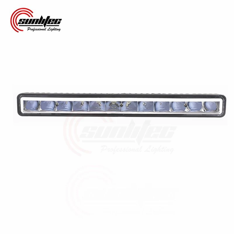 SUNLITEC SLL-1460 14 inch side emitting slim LED work light with stainless steel bracket
