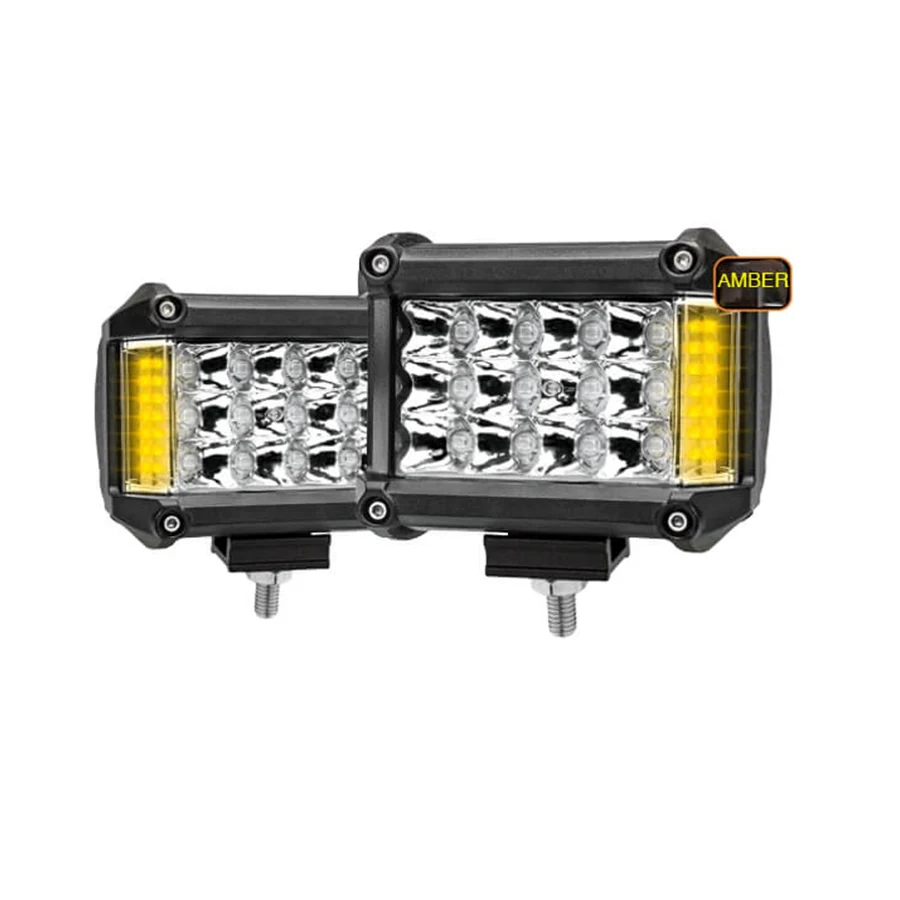 SUNLITEC SLL-Y1119 20W side shooter LED work light with die-cast aluminium housing and side-facing beam