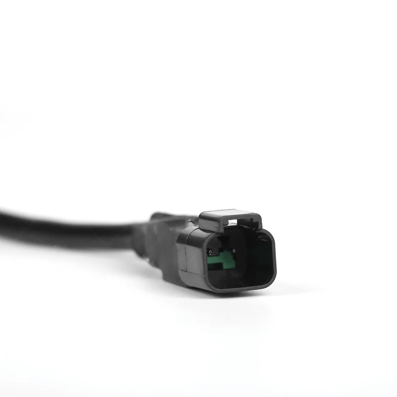 Close-up of the 40 Osram P8 LED array behind the polycarbonate lens