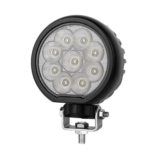 SUNLITEC SLL-0701-90 5 inch round LED tractor light with die-cast aluminium housing and 360 degree adjustable bracket