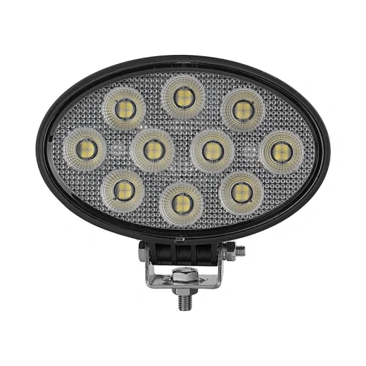 SUNLITEC SLL-0906-40 5.5 inch oval LED tractor light with adjustable bracket and die-cast aluminium housing