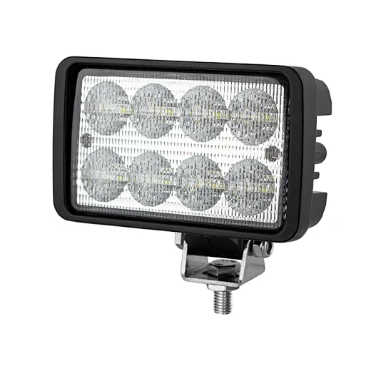 SUNLITEC SLL-4409 40W LED tractor light with three-way mounting options on bottom and sides