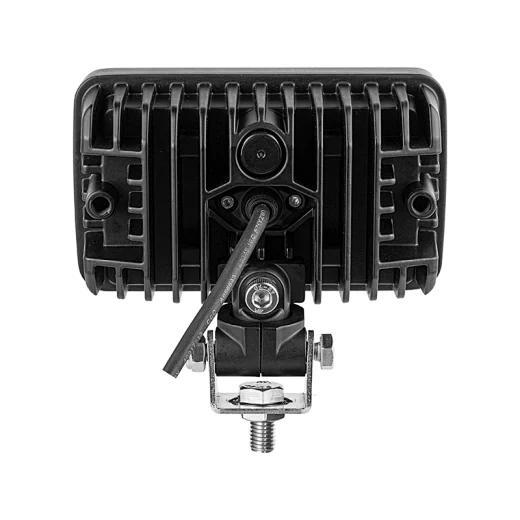 Close-up of the polycarbonate lens and Osram LED array on the SLL-4409