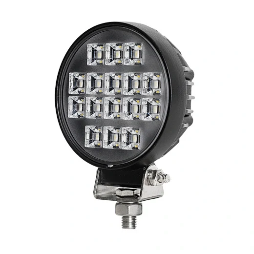 SUNLITEC SLL-0702-16 3.5 inch round LED flood work light with die-cast aluminium housing and UV-resistant coating