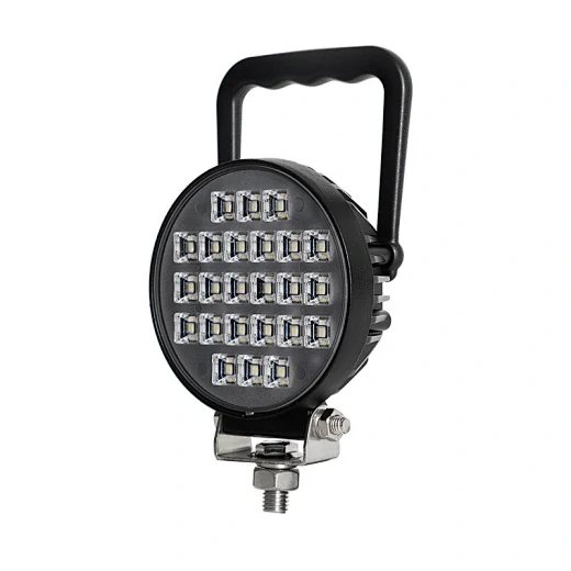 SUNLITEC SLL-0702-24H 4 inch round LED work light with die-cast aluminium housing and polycarbonate lens