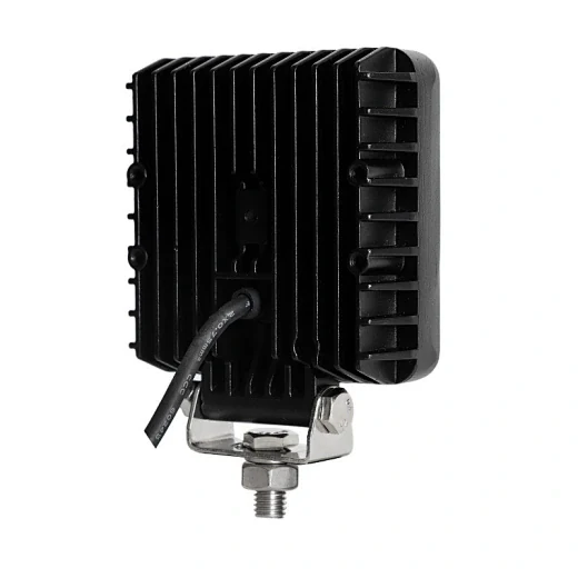 SUNLITEC SLL-0802-30 4 inch square LED flood work light with stainless steel bracket