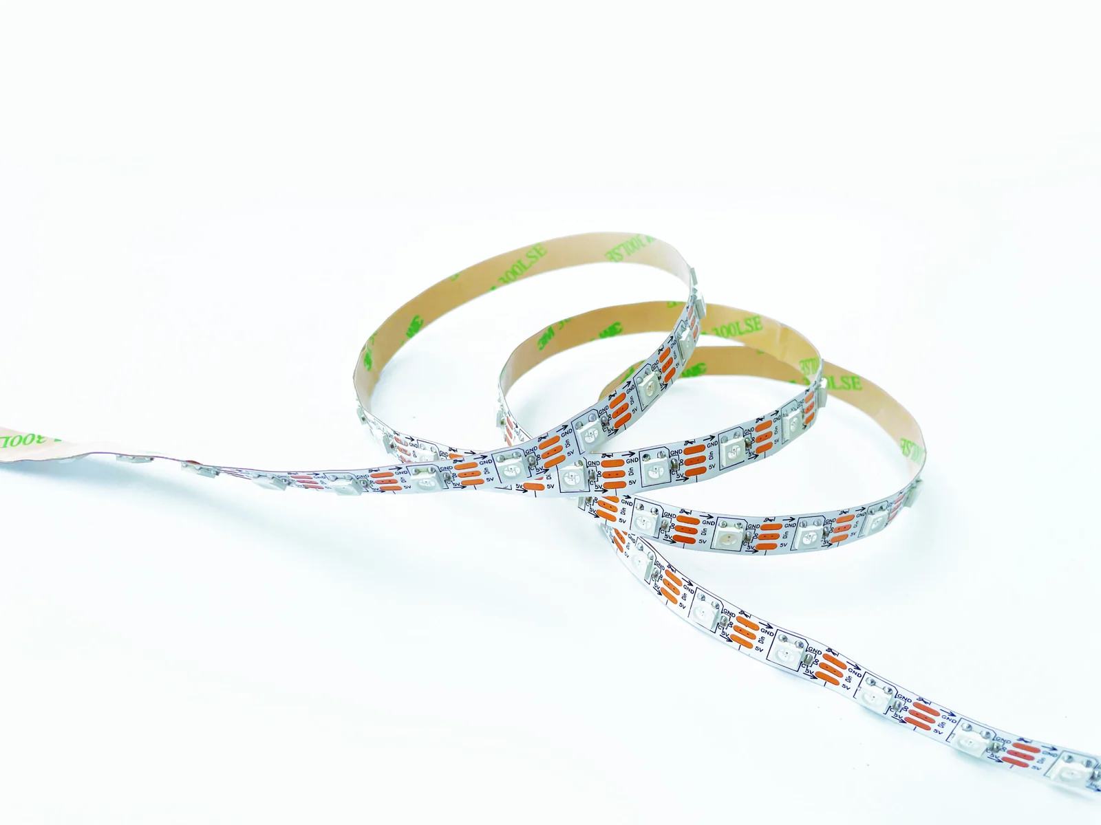 Sunlitec addressable RGB LED strip light with individually controlled pixels