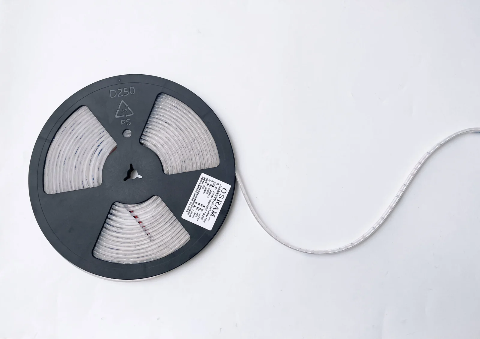Sunlitec COB LED strip light in warm white and cool white