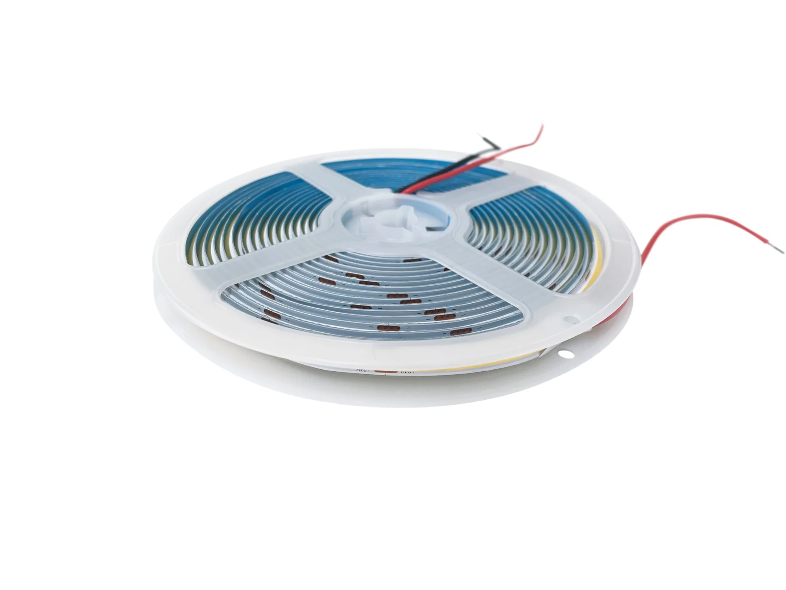 Sunlitec silicone coated LED strip light wound on a reel