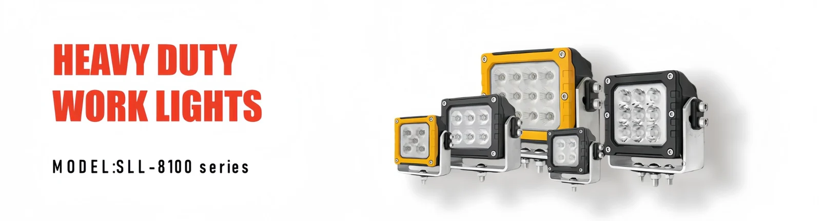 Sunlitec SLL-8100 series heavy duty LED work lights