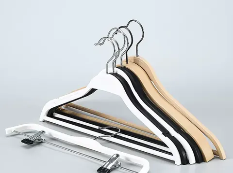 Custom Garment Hanger produced for a SUNQINN customer