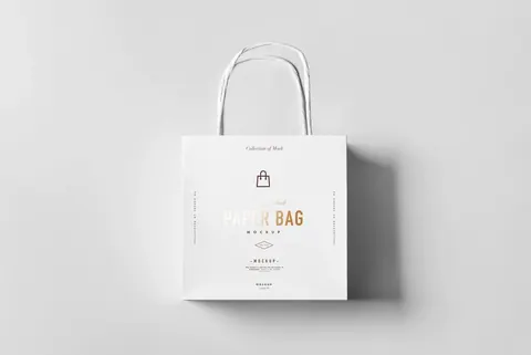 Kraft Paper Bag detail view 2