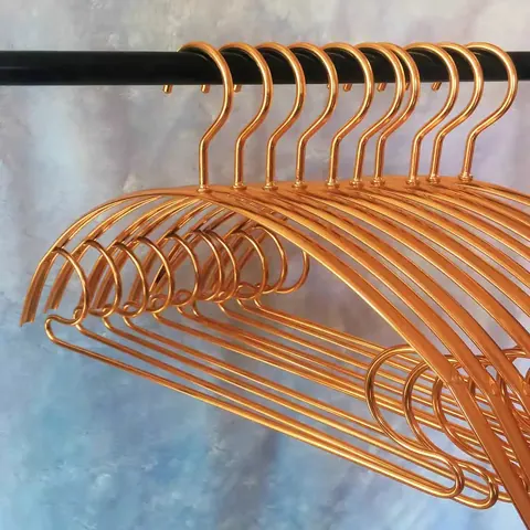 Hangers Chosen For The Garment Not For The Rail