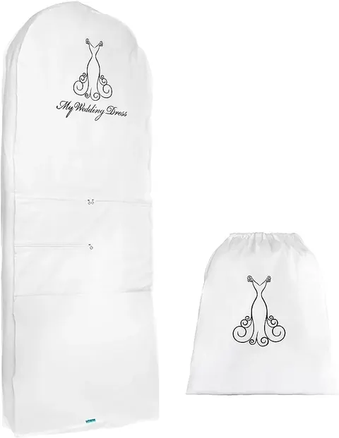 Non-Woven Wedding Dress Bag detail view 2