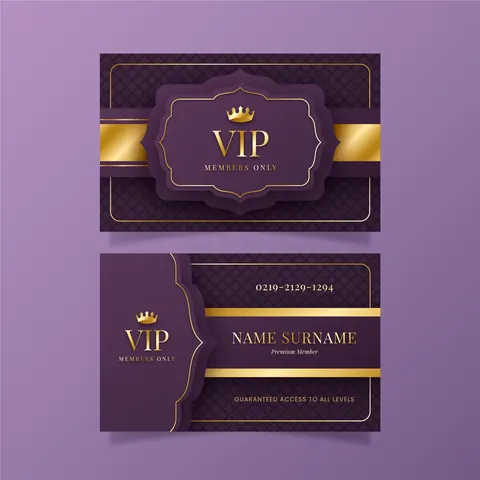 VIP Card detail view 2