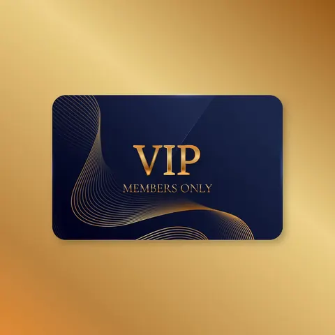 VIP Card supplied by SUNQINN