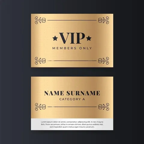 VIP Card detail view 3