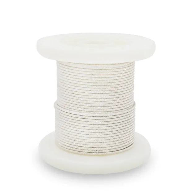 Silver-Plated Alloy Tinsel Wire