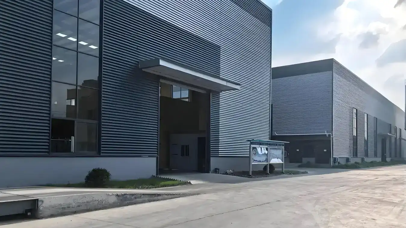 The plant in QiShi Town, DongGuan, GuangDong, inside the cable and consumer electronics supply base of the Pea