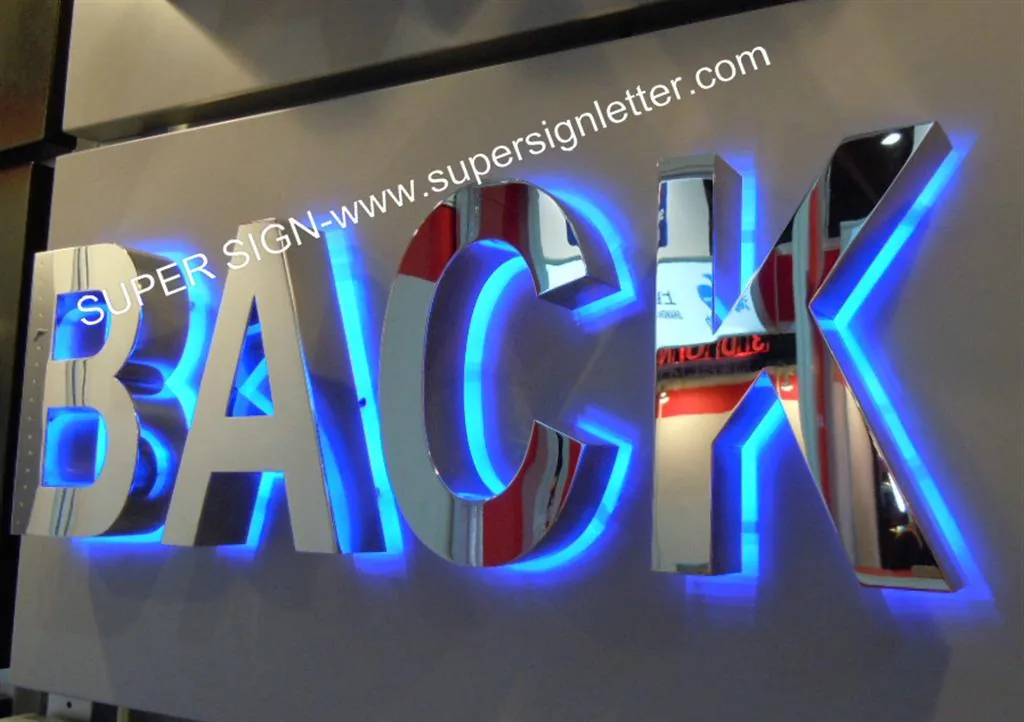 Backlit & Halo LED Letters — Backlit LED Sign Letters