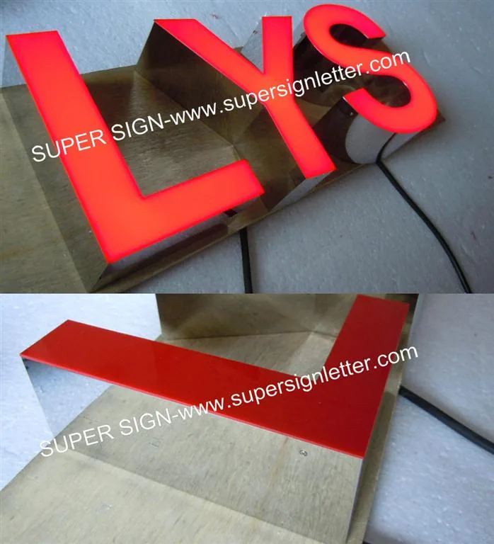 Facelit LED Box Letters 10 manufactured by Super Sign, Shenzhen