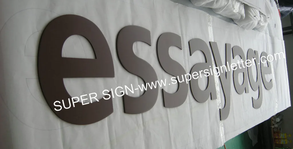 Painted Acrylic Letters 03 manufactured by Super Sign, Shenzhen