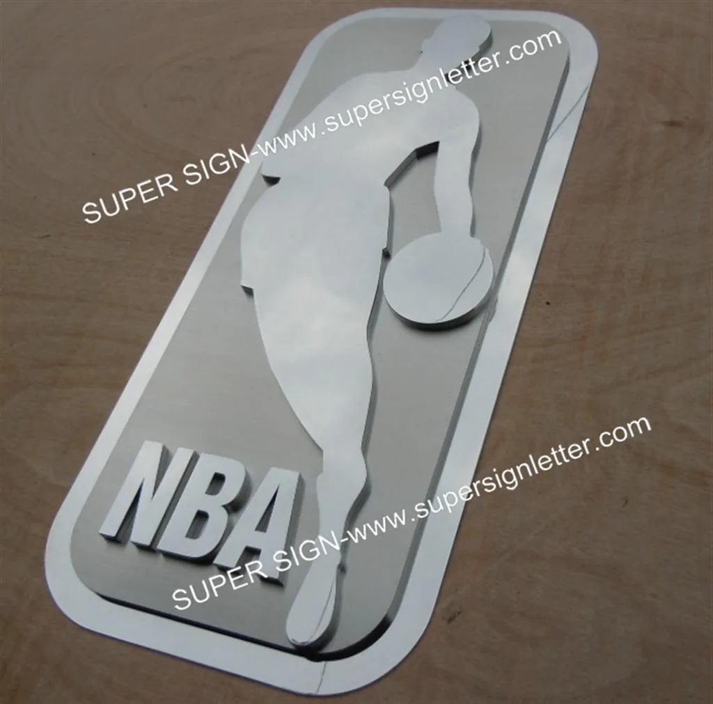 Stainless Steel Signage manufactured by Super Sign, Shenzhen