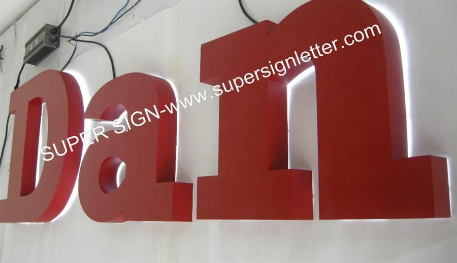 Backlit LED Letters