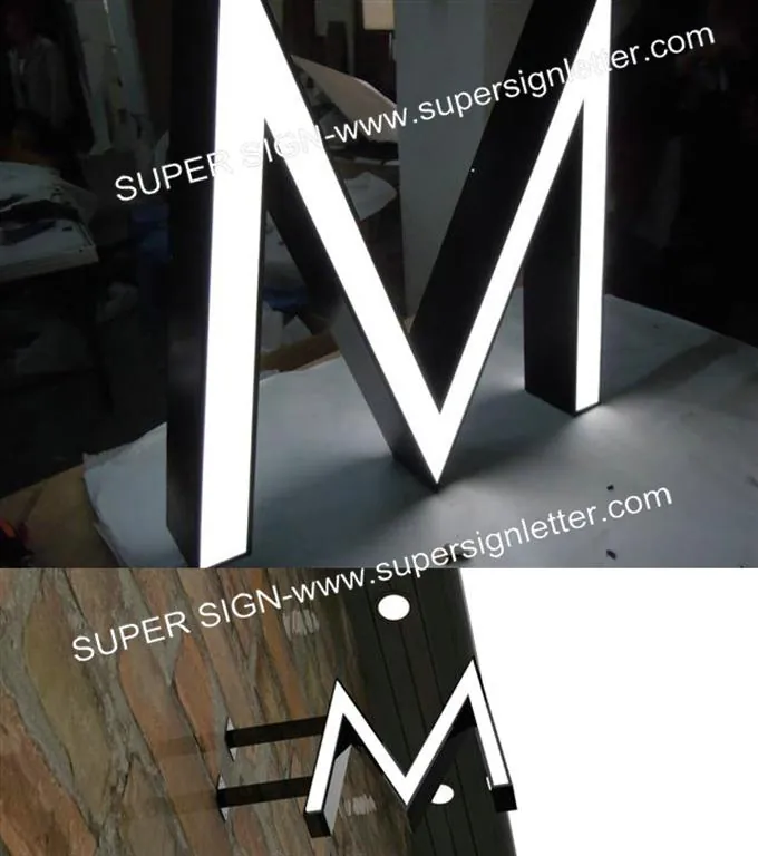 double sided flag LED signage
