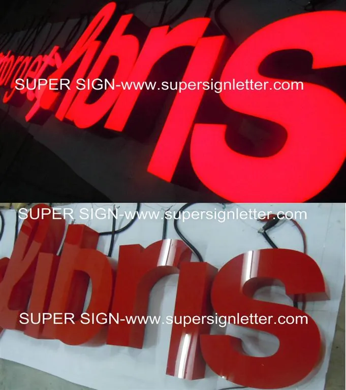 facelit LED letters sign