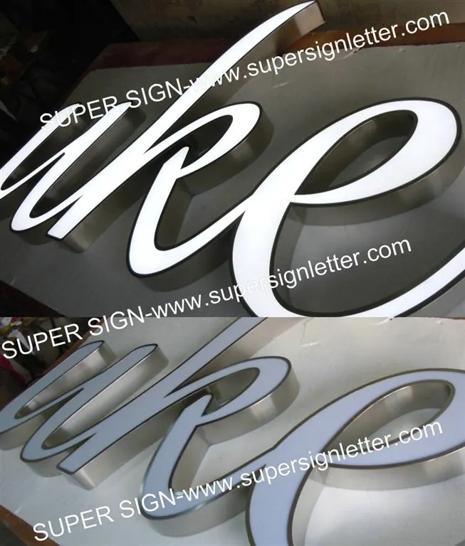 frontlit LED channel letters 03