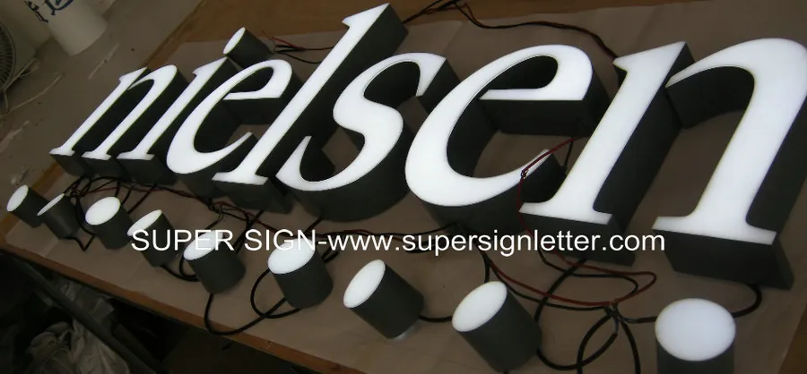 frontlit LED channel letters