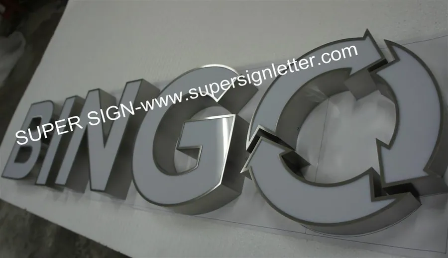 Sign Letters Factory China — Frontlit Led Sign Letters 02