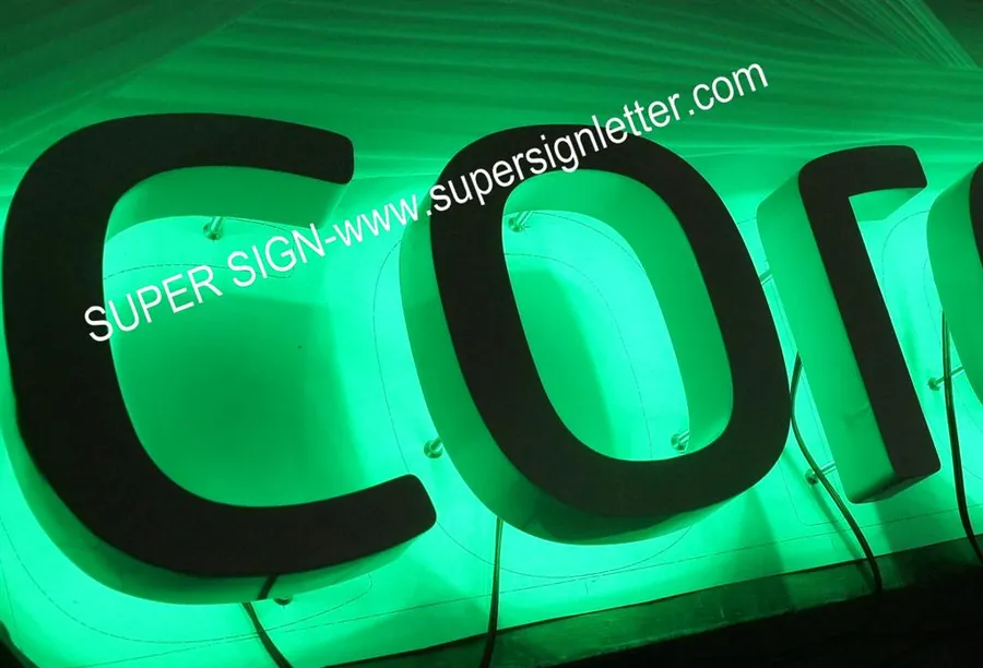 halo illumination LED sign letters 06