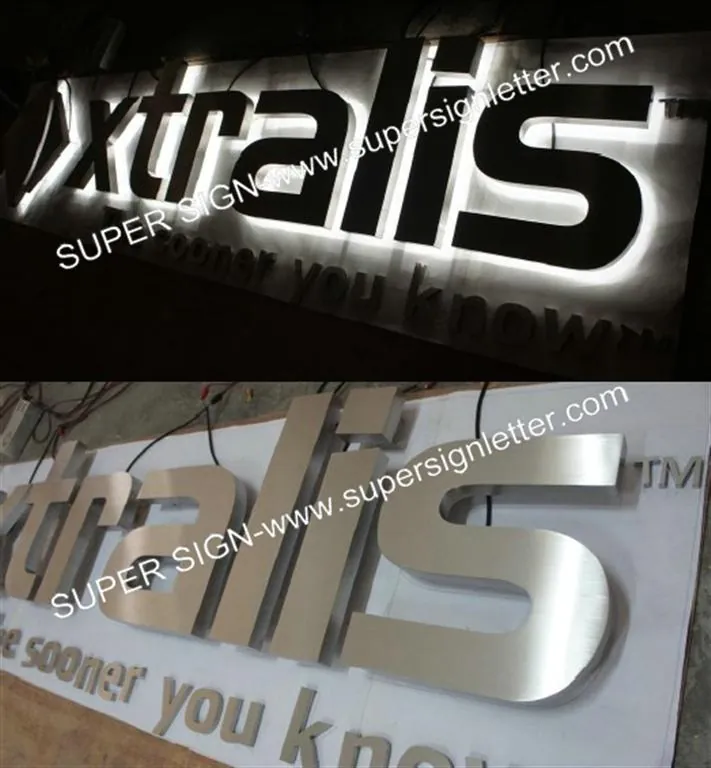 halo LED sign letters 08