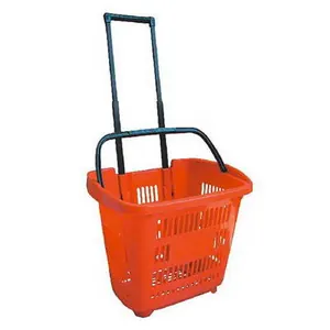 Wheeled Shopping Baskets