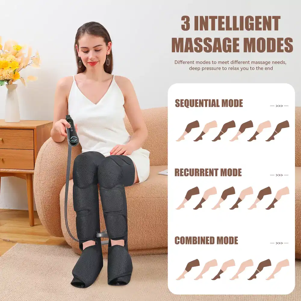 Air Leg Foot Massager with Heating Vibrating, view 4