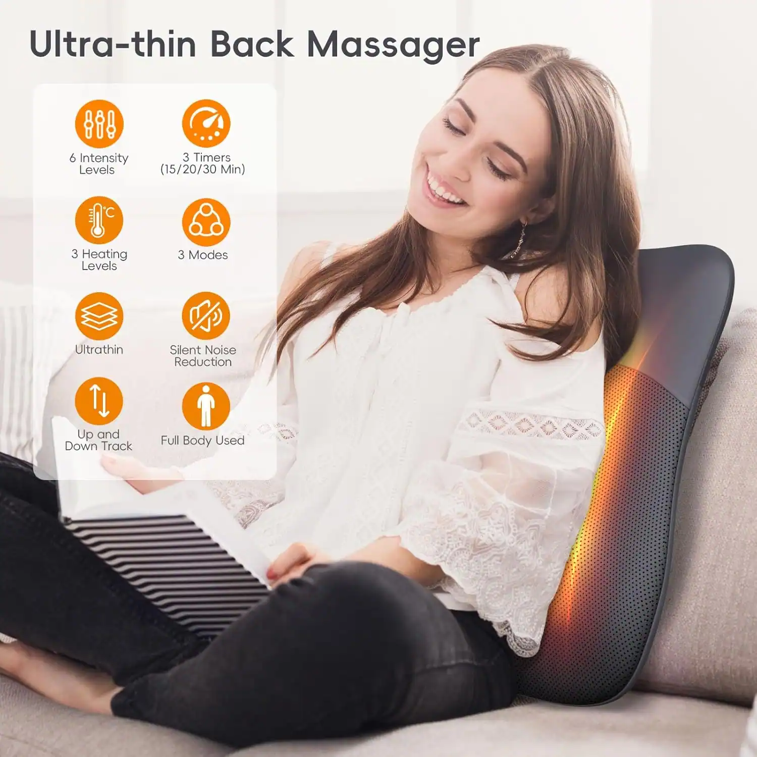 Back Massager Cushion Pillow massage pillow, view 4
