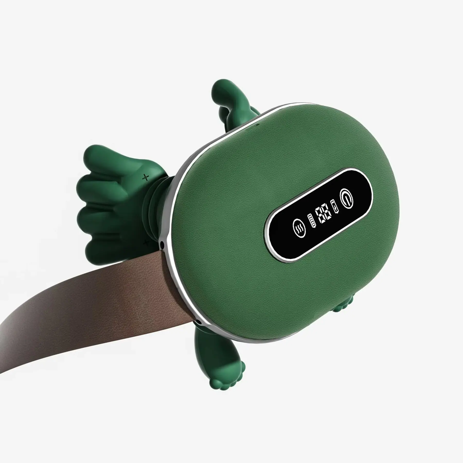 LCD Display Turtle Neck Massager