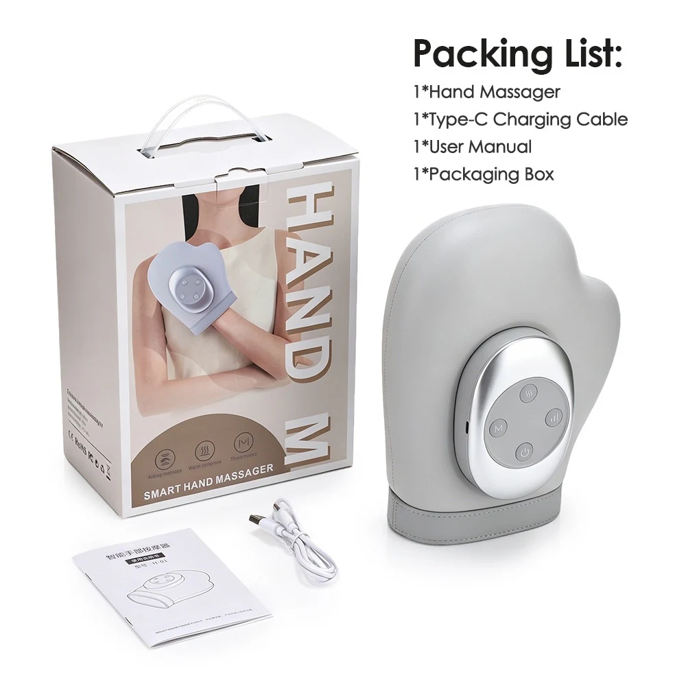 Hand Massager With Air Compression Heating, view 7