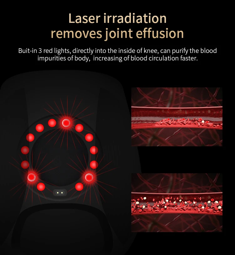 Knee Massager with Infrared Light Heating Vibrating, view 4