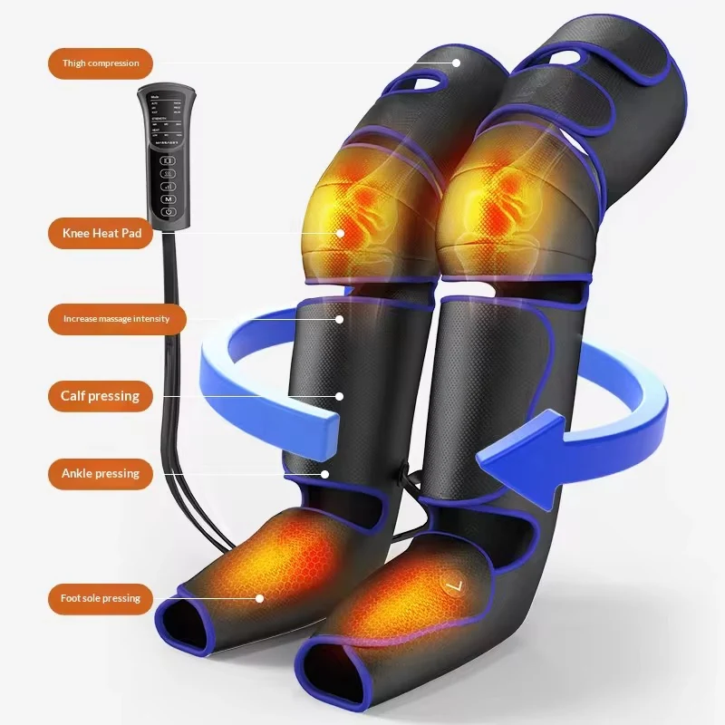 Leg Foot Massager With Air wave Heating Vibrating, view 2