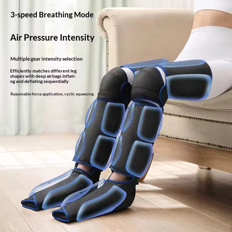 Leg Foot Massager With Air wave Heating Vibrating, view 4