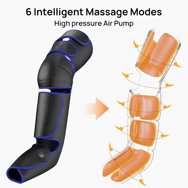 Leg Foot Massager With Air wave Heating Vibrating, view 7