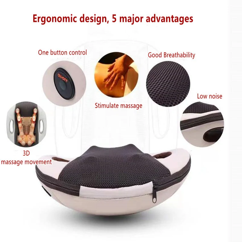 Massage Cushion Pillow: AMJ-MP02 massage pillow, view 6