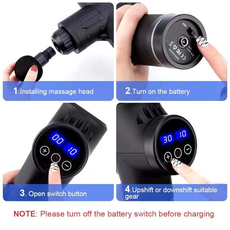Muscle Massager: AMJ-MP02 massage gun, view 4