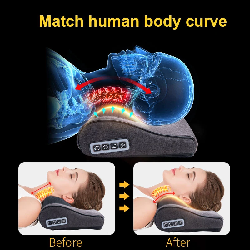 Neck Shoulder Massage Pillow: AMJ-MP04, view 5