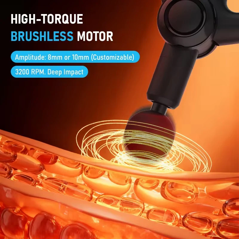 Powerful Triangle Massage Gun: AMJ-MG03, view 6