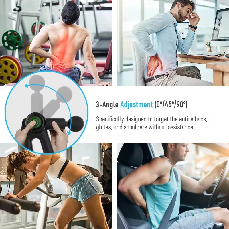 Powerful Triangle Massage Gun: AMJ-MG03, view 7