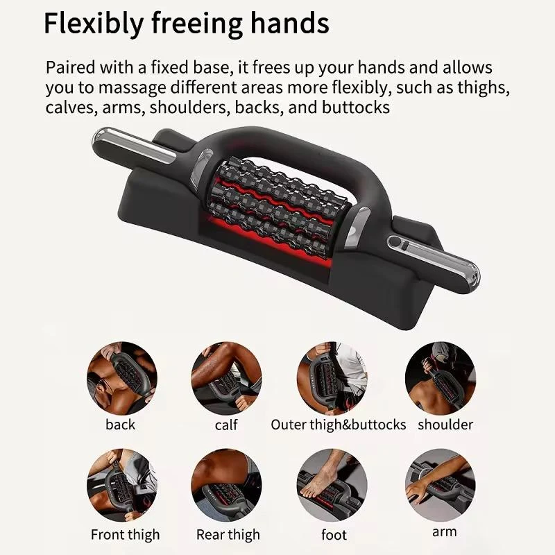 Rolling Massager Red Light massage gun, view 6